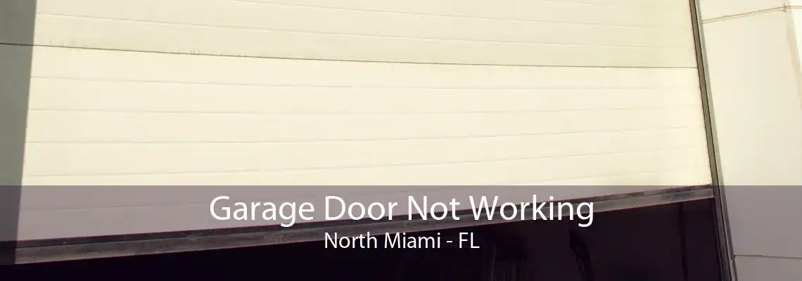 Garage Door Not Working North Miami - FL