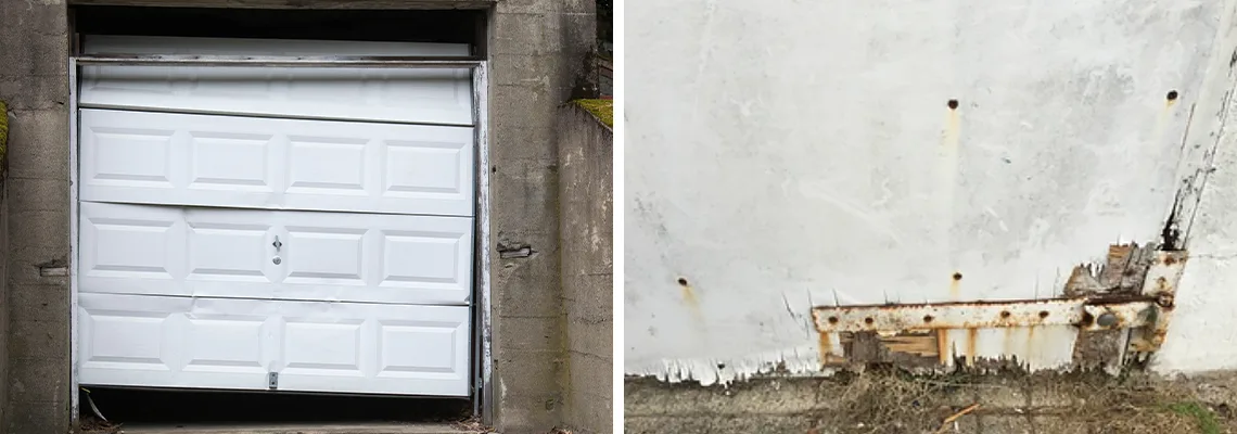 Rotten Commercial Garage Door Repair in North Miami, FL